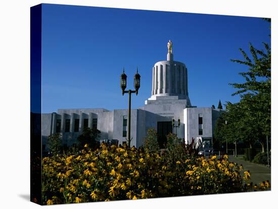 State Capitol, Salem, Oregon, USA-null-Premier Image Canvas