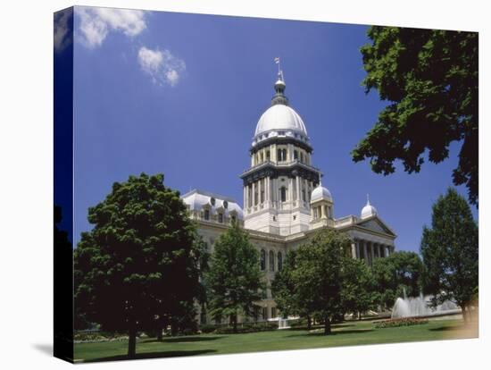 State Capitol, Springfield, Illinois, USA-null-Premier Image Canvas