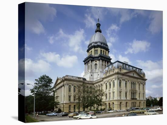 State Capitol, Springfield, Illinois, USA-null-Premier Image Canvas