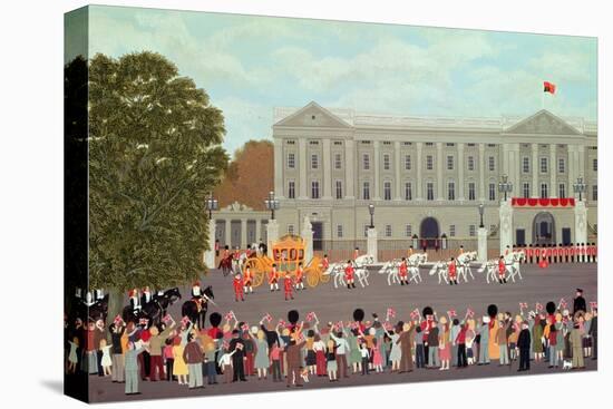 State Coach Leaving Buckingham Palace-Vincent Haddelsey-Premier Image Canvas