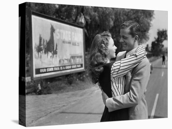 State Fair, Jeanne Crain, Dana Andrews, 1945-null-Stretched Canvas