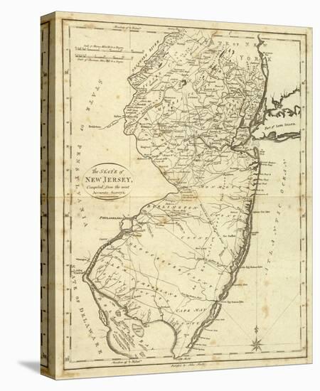 State of New Jersey, c.1796-John Reid-Stretched Canvas