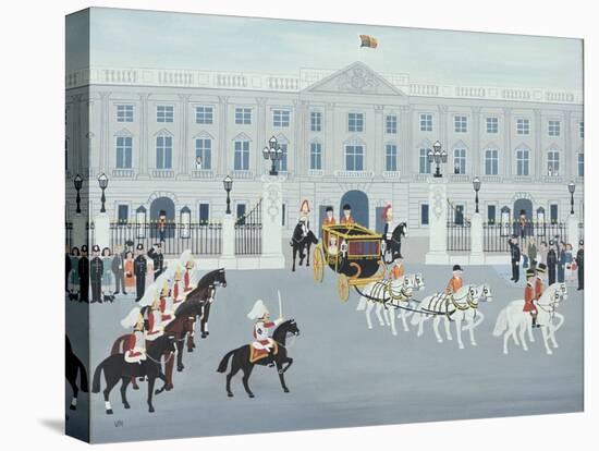 State Procession Leaving Buckingham Palace-Vincent Haddelsey-Premier Image Canvas