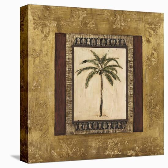 Stately Palm II-Mindeli-Stretched Canvas