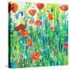 Stately Red Poppies III-Tara Grim-Stretched Canvas