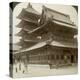 Stately Splendour of the Shitenno-Ji Temple, Osaka, Japan, 1904-Underwood & Underwood-Premier Image Canvas