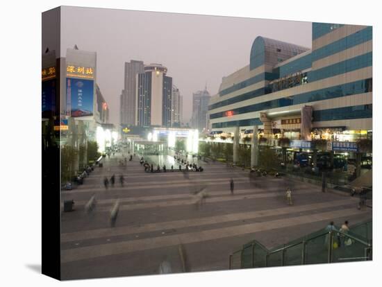 Station, Shenzhen Special Economic Zone (Sez), Guangdong, China, Asia-Charles Bowman-Premier Image Canvas