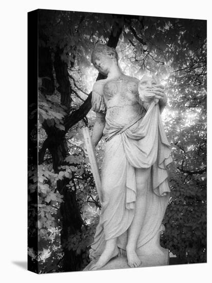 Statue at Baroque Garden, Heidenau, Germany-Simon Marsden-Premier Image Canvas