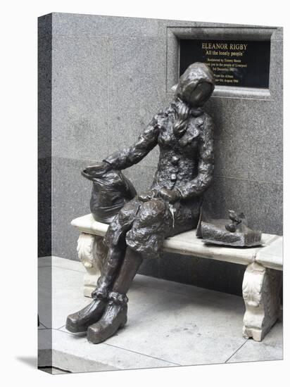 Statue by Tommy Steele of the Eponymous Woman of the Beatles Song, Eleanor Rigby-Ethel Davies-Premier Image Canvas