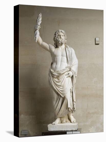 Statue de divinité masculine, dite Jupiter de Smyrne-null-Premier Image Canvas