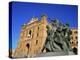 Statue in Front of the Bullring in the Plaza De Toros in Madrid, Spain, Europe-Nigel Francis-Premier Image Canvas