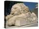 Statue of a Sleeping Lion at the Alupka Palace in Yalta, UKraine, Europe-Ken Gillham-Premier Image Canvas