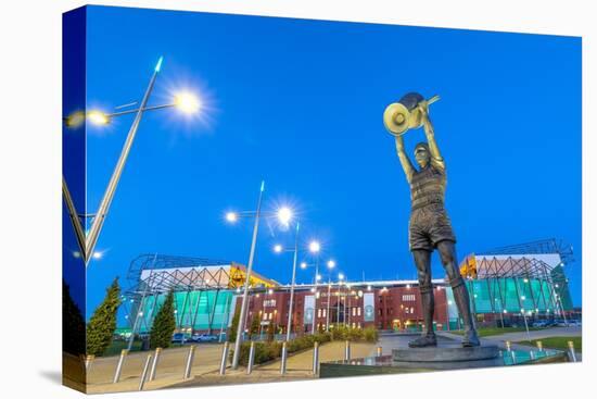 Statue of Billy McNeill lifting Europen Cup, Celtic Park, Parkhead, Glasgow, Scotland-John Guidi-Premier Image Canvas