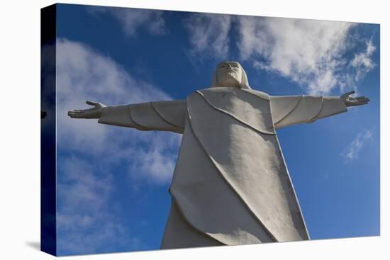 Statue of Christ of the Ozarks, Eureka Springs, Arkansas, USA-Walter Bibikow-Premier Image Canvas