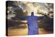 Statue of Christ the Redeemer at Sunset, Corcovado, Rio De Janeiro, Brazil, South America-Angelo-Premier Image Canvas