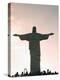 Statue of Christ the Redeemer, Corcovado, Rio De Janeiro, Brazil, South America-Angelo Cavalli-Premier Image Canvas