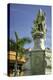 Statue of Christopher Columbus, Old City, Cartagena, Colombia-Jerry Ginsberg-Premier Image Canvas