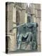 Statue of Constantine the Great at York, England, Where He was Proclaimed Roman Emperor in 306-null-Premier Image Canvas