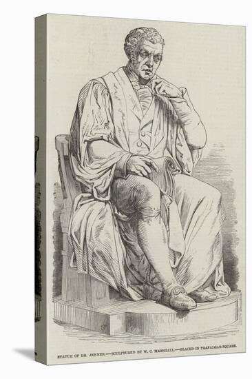 Statue of Dr Jenner, Sculptured by W C Marshall-null-Premier Image Canvas