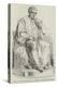 Statue of Dr Jenner, Sculptured by W C Marshall-null-Premier Image Canvas