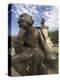 Statue of Hamlet with William Shakespeare Behind, Stratford Upon Avon, Warwickshire, England-David Hughes-Premier Image Canvas