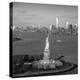 Statue of Liberty and Lower Manhattan, New York City, New York, USA-Jon Arnold-Premier Image Canvas