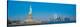 Statue of Liberty and Manhattan-null-Stretched Canvas