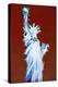 Statue of Liberty IX - In the Style of Oil Painting-Philippe Hugonnard-Premier Image Canvas