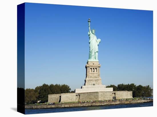 Statue of Liberty, Liberty Island, New York City, New York, United States of America, North America-Amanda Hall-Premier Image Canvas