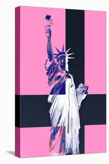 Statue of Liberty - Pop Art - Pink Ladies - New York - United States-Philippe Hugonnard-Premier Image Canvas