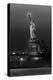 Statue of Liberty sunset. NYC harbor, Manhattan-null-Premier Image Canvas