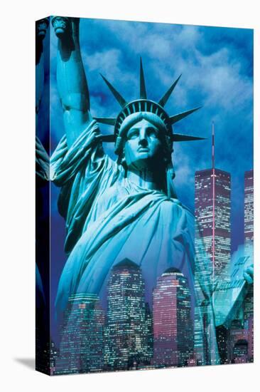 Statue of Liberty-null-Stretched Canvas