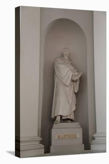 Statue of Martin Luther, Lutheran Cathedral, Helsinki, Finland, 2011-Sheldon Marshall-Premier Image Canvas