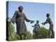 Statue of Mary Mcleod Bethune and African-American Children, Lincoln Park, Washington DC-null-Premier Image Canvas