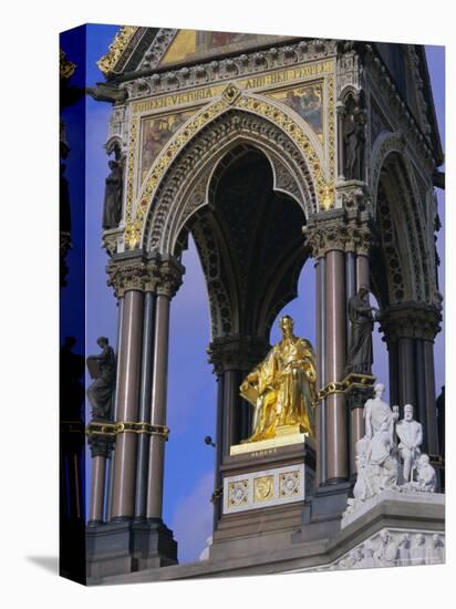 Statue of Prince Albert, Consort of Queen Victoria, the Albert Memorial, London, England-Mark Mawson-Premier Image Canvas
