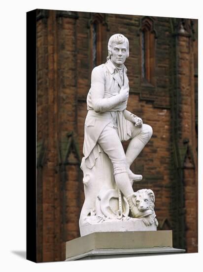 Statue of Robert Burns, Dumfries, South West Scotland-Paul Harris-Premier Image Canvas