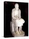 Statue of Seated Man Said to Be Herodotus, Ancient Greek Historian-null-Premier Image Canvas
