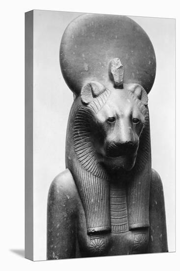 Statue of Sekhmet, Egyptian Lion Goddess-null-Premier Image Canvas