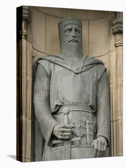 Statue of Sir William Wallace at Entrance to Edinburgh Castle, Edinburgh, Scotland, United Kingdom-Richard Maschmeyer-Premier Image Canvas