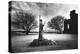 Statue of St Aiden, Lindisfarne Priory, Northumberland, England-Simon Marsden-Premier Image Canvas