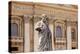 Statue of St. Peter, St. Peter's Piazza, Vatican, Rome, Lazio, Italy, Europe-Simon Montgomery-Premier Image Canvas