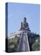 Statue of the Buddha, the Largest in Asia, Po Lin Monastery, Lantau Island, Hong Kong, China, Asia-Adina Tovy-Premier Image Canvas