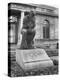 Statue of the Thinker on Auguste Rodin's Tomb in the Park of Villa des Brillants-Auguste Rodin-Premier Image Canvas