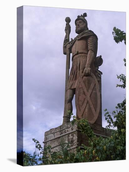 Statue of William Wallace, Stirling, Stirlingshire, Scotland, UK-Patrick Dieudonne-Premier Image Canvas