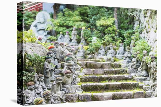 Statues in Daisho-In Buddhist Temple, Miyajima Island, Hiroshima Prefecture, Honshu, Japan, Asia-Christian Kober-Premier Image Canvas