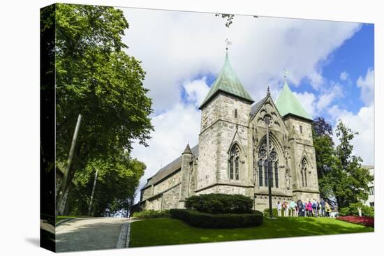 Stavanger Cathedral, Norway's Oldest Cathedral Dating from 1125, Stavanger, Norway, Scandinavia-Amanda Hall-Premier Image Canvas
