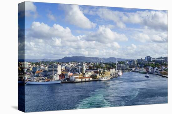 Stavanger Harbour, Norway, Scandinavia, Europe-Amanda Hall-Premier Image Canvas