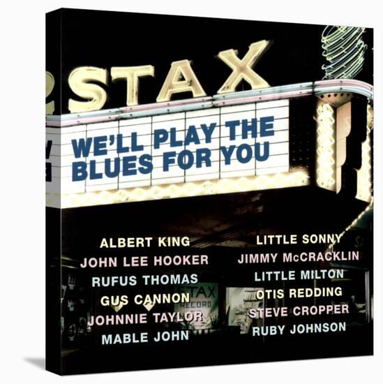 Stax We'll Play the Blues for You-null-Stretched Canvas