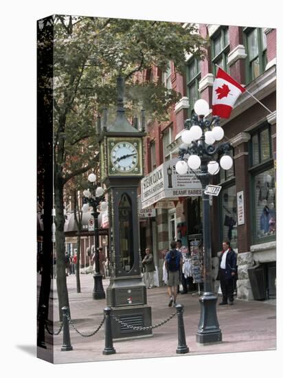 Steam Clock in Gastown, Vancouver, British Columbia, Canada-Alison Wright-Premier Image Canvas