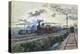 Steam Locomotive, C.1870 (W/C on Paper)-Unknown Artist-Premier Image Canvas
